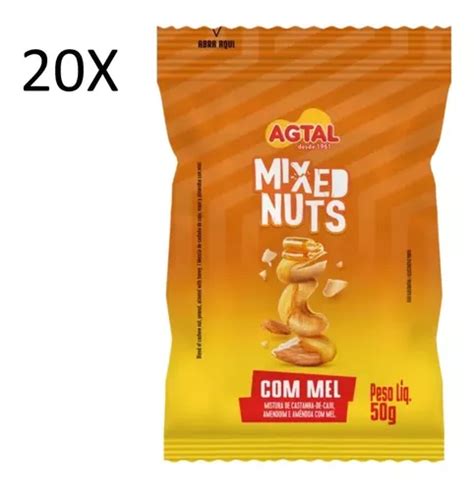 Mixed Nuts Castanhas Mel Agtal X G Joy Original Frete Gr Tis