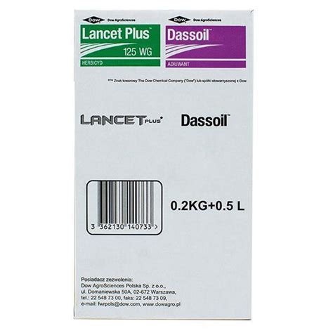 Lancet Plus Wg Kg Dassoil Rodek Chwastob Jczy Rolno