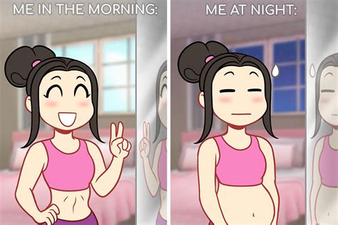 30 Comics By A Fitness Trainer That Encourage Self Acceptance And