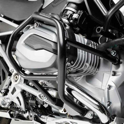 Crash Bars En Acier Noir Pour Bmw R1200gs Lc Sw Motech