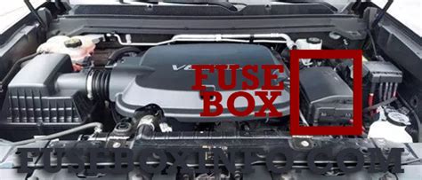 Chevrolet Colorado 2016 Fuse Box Fuse Box Info Location Diagram