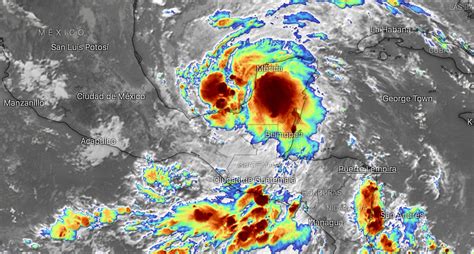 Se prevén lluvias torrenciales en Chiapas Oaxaca Tabasco y Veracruz