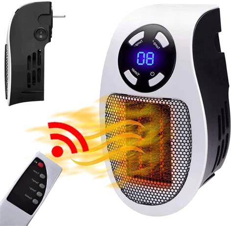 Grzejnik Elektryczny Mini Heater Z Pilotem 500W Sklep Opinie Cena W