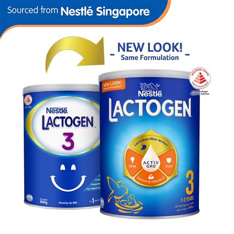 Nestlé® Lactogen® 3 Infant Formula Tin 800g Shopee Singapore