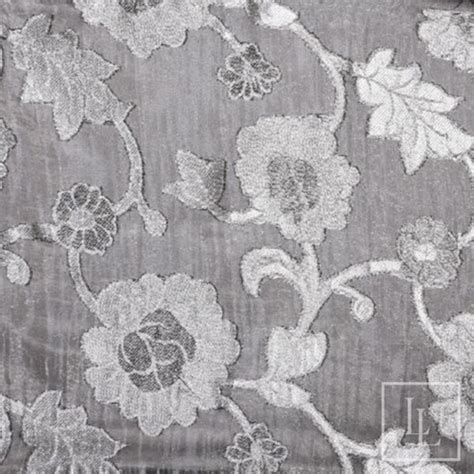 Silver Metallic Floral Lendable Linens