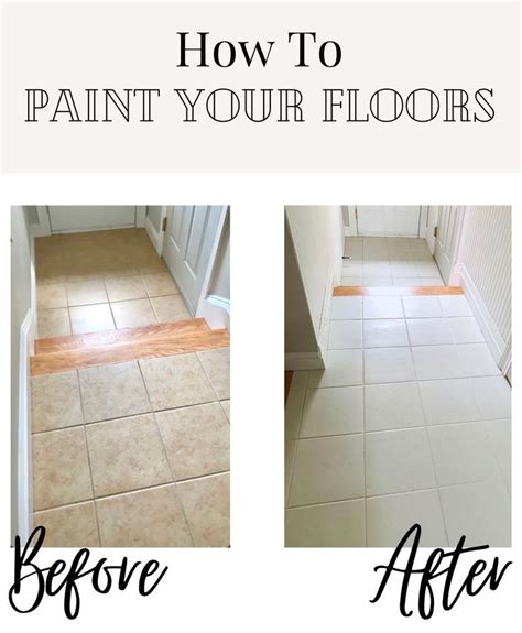 Paint Your Outdated Tile Floors Artofit