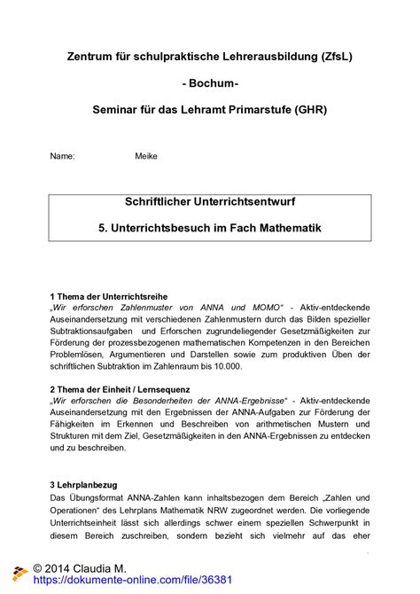 Mathematik Subtraktionsaufgaben Und Arithmetische Muster Wir