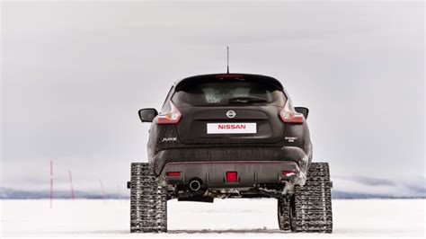 Off Road Camping Nissan Juke Nismo RSnow Is Dashing Through The Snow