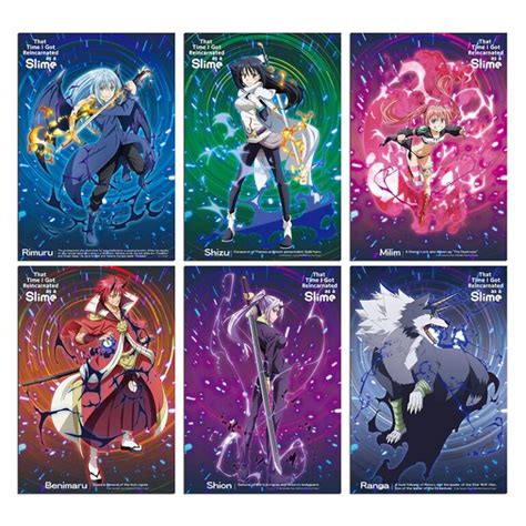 Tensei Shitara Slime Datta Ken – Silver Foil Poster Set-That Time I Got Reincarnated as a Slime ...