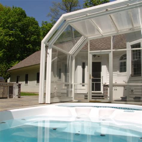 Retractable Swim Spa Enclosure Manufactured by Roll-A-CoverAmerica's ...