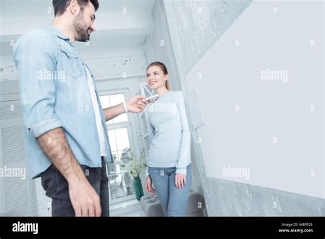 Profile Photo Of Handsome Man That Holding Console Stock Photo Alamy