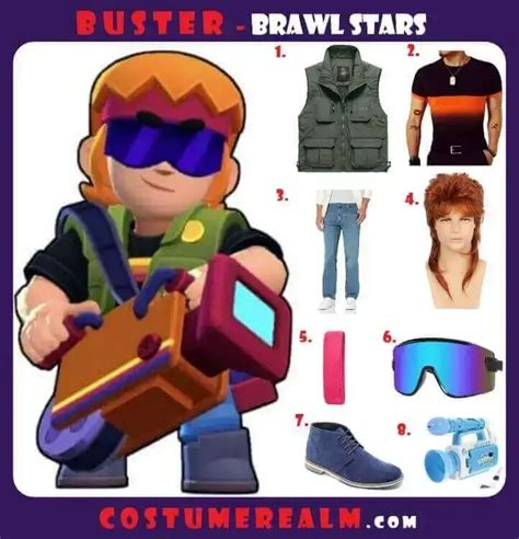 Brawl Stars Buster Cosplay | Star costume, Busters, Brawl