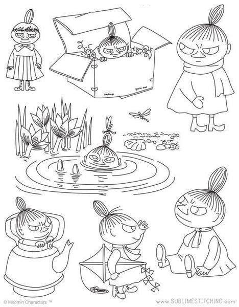 Moomin Character ™ Embroidery Patterns From Sublime Stitching