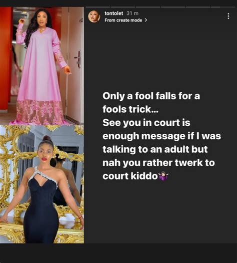 Full Gist About The War Between Janemena And Tonto Dike Concerning The Sex Tape Celebrities