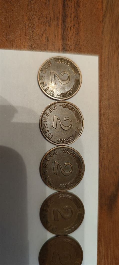 Pfennig Ver Jahre J Nicht Magnetisch Ebay