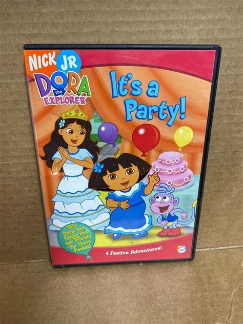 Its A Party Dvd 2005 Dora The Explorer Grelly Usa