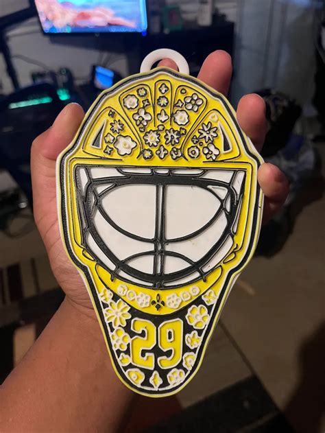 Marc Andre Fleury Mask By Mcthuggo Makerworld