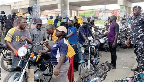 Lagos Task Force To Crush Over Seized Motorcycles