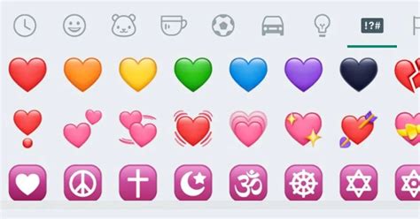 Conocé Cuál Es El Significado De Cada Emoji De Corazón Que Están En Los Todos Los Dispositivos