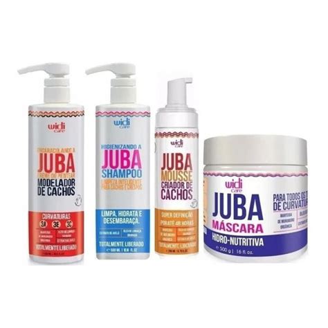 Encaracolando A Juba Creme De Pentear Ml Higienizando A Juba Shampoo