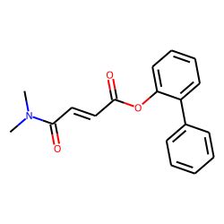 Fumaric Acid Monoamide N N Dimethyl 2 Biphenyl Ester Chemical