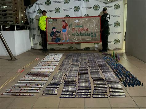 Incautan 60 kilos de pólvora en la celebración del día de velitas