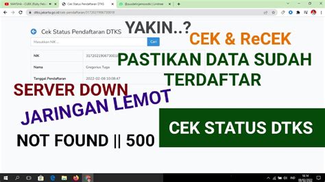 Cek Status Pendaftaran Dtks Dan Proses Tahapan Selanjutnya Setelah