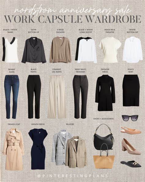 Nordstrom Anniversary Sale 2023 Workwear Capsule Wardrobe