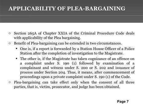 Plea Bargaining