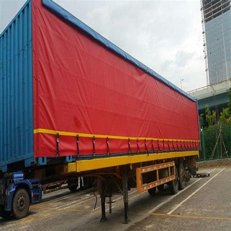 Supply Pvc Truck Side Curtain Tarpaulin And Container Side Curtain