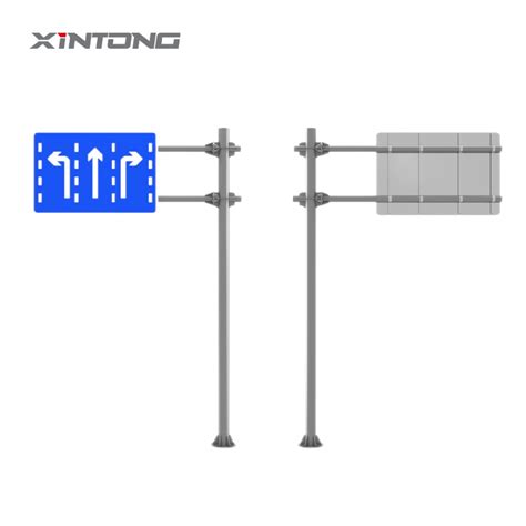 Factory Direct Double Arm Steel Galvanized Traffic Light Pole