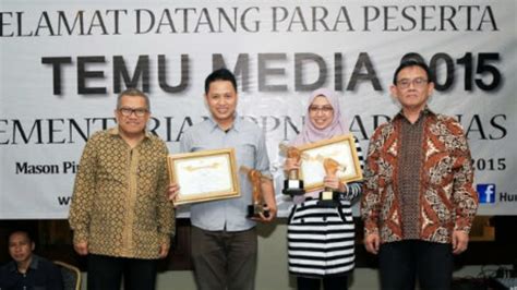 Media Awarding Penghargaan Dan Apresiasi Kementerian Ppn Bappenas