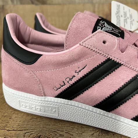 Adidas Handball Spezial X Inter Miami CF Low Mens Size 13 Pink Black