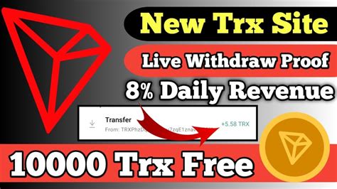 New Trx Mining Site Today Best Tron Mining Site Today New Trx