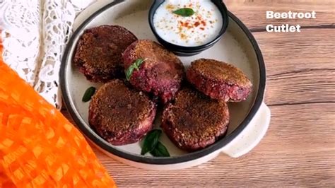 Beetroot Cutlet Recipe Healthy And Delicious Beetroot Tikki Recipe Beetroot Chop Recipe Youtube