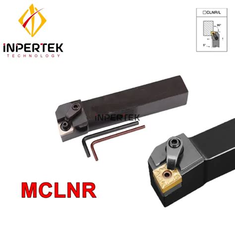 Mclnr Holder Bubut Insert Cnmg Pahat Gagang Kanan Luar