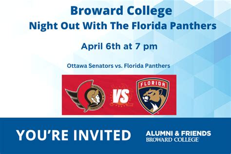 A Night Out With The Florida Panthers