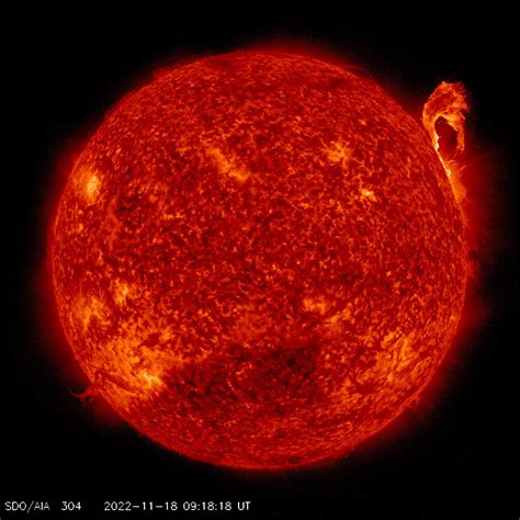 太陽観測衛星sdoがとらえた2022年11月の太陽 アストロピクス