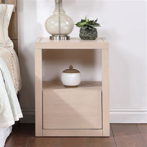 Wade Logan Charlicia Solid Manufactured Wood Nightstand Reviews