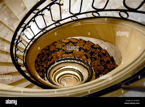 Staircase At The Alvear Palace Hotel Buenos Aires Argentina Stock Photo