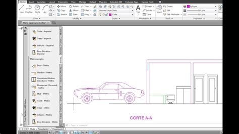 Hacer Cortes Y Elevaciones En Autocad R Pido Y Simple Secci N De Una