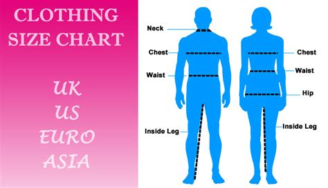 Ladies Size Chart Uk - Greenbushfarm.com