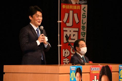 決戦前夜－22参院選・千葉：／中 立憲・国民 連合、2氏を同時推薦 票割れ懸念、浮動票狙う ／千葉 毎日新聞