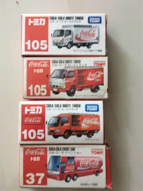 Takara Tomy Coca Cola Coke Car Truck Vintage Collectibles Rare