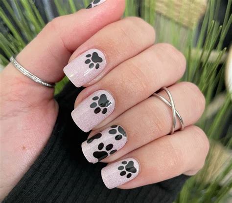 Paw Print Nail Art Designs To Try At Home Fancy Nail Art