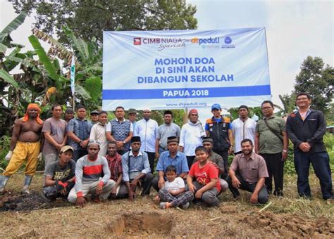 Dt Peduli Bangun Sekolah Di Papua