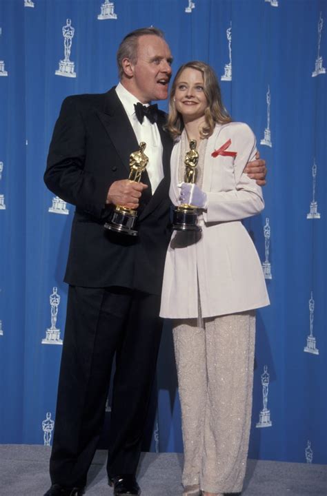 Anthony Hopkins and Jodie Foster, 1992 | Pictures From the Oscar Press ...