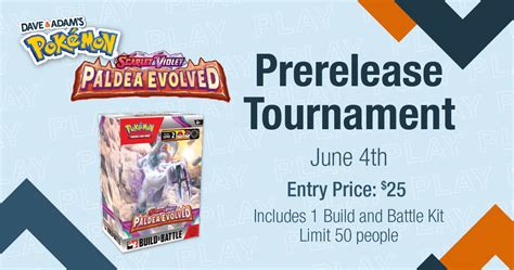 Pokémon Scarlet Violet Paldea Evolved Prelease Tournament Dave and