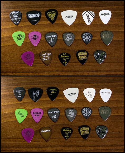 My Guitar Pick Collection By Lapis Lazuri On Deviantart