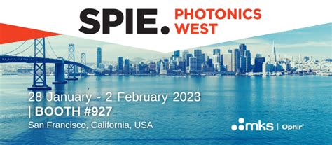 Spie Photonics West 2023 Here We Come Ophir Photonics